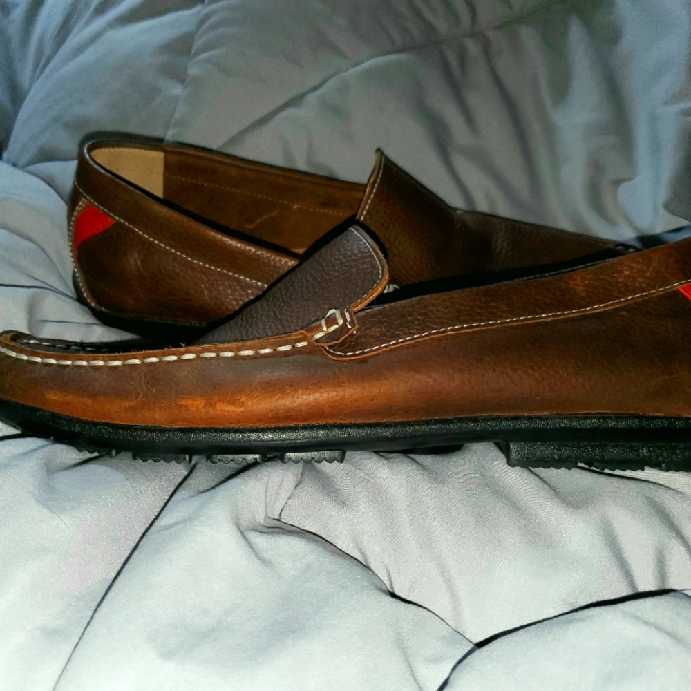 Footjoy Club Casuals Loafers Tumbled Tan